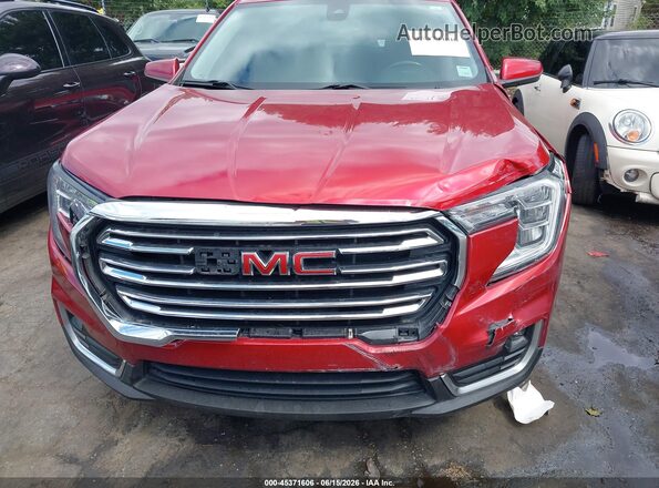 3GKALPEV7NL159167 2022 GMC TERRAIN Red Вид щитка приладів