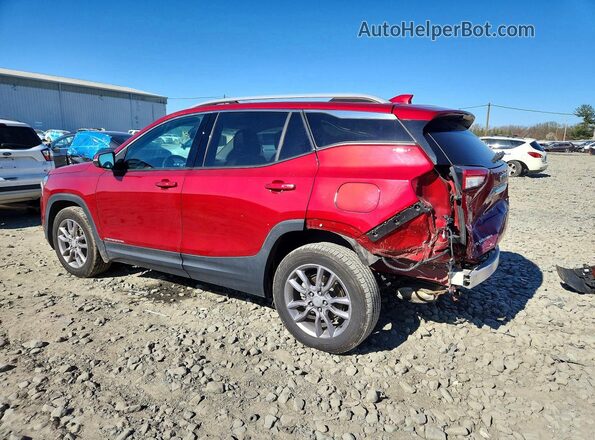 3GKALPEV8NL110267 2022 GMC TERRAIN Red Tył lewy