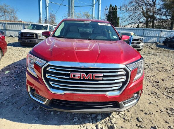 3GKALPEV8NL110267 2022 GMC TERRAIN Red Widok z przodu