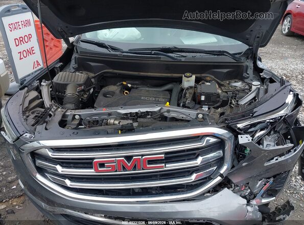 3GKALPEV9JL395393 2018 GMC TERRAIN Gray Rear view