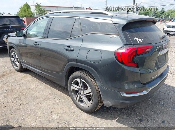 3GKALPEV9KL299605 2019 GMC TERRAIN Серый Задняя левая четверть