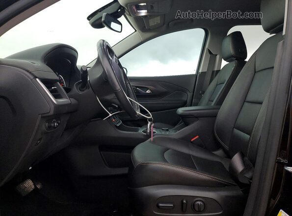 3GKALPEV9LL102269 2020 GMC TERRAIN Black წინა სალონის ხედი
