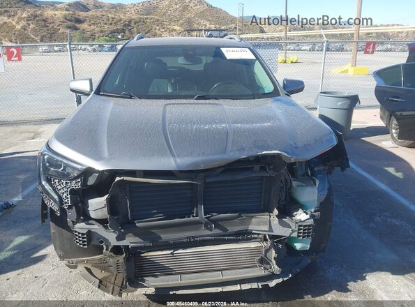 3GKALPEVXLL177868 2020 GMC TERRAIN Silver Rear interior view