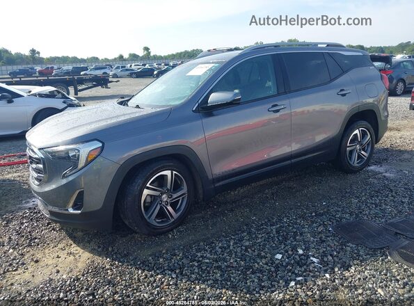 3GKALPEVXLL257171 2020 GMC TERRAIN Серый Передняя левая четверть