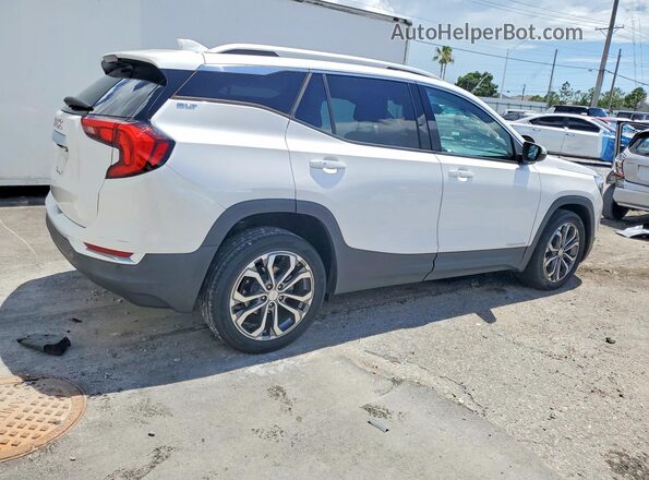 3GKALPEVXML401447 2021 GMC TERRAIN Белый Задняя правая четверть