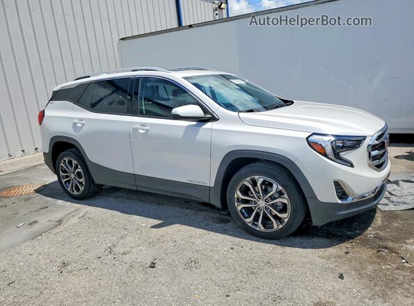 3GKALPEVXML401447 2021 GMC TERRAIN Белый Передняя правая четверть