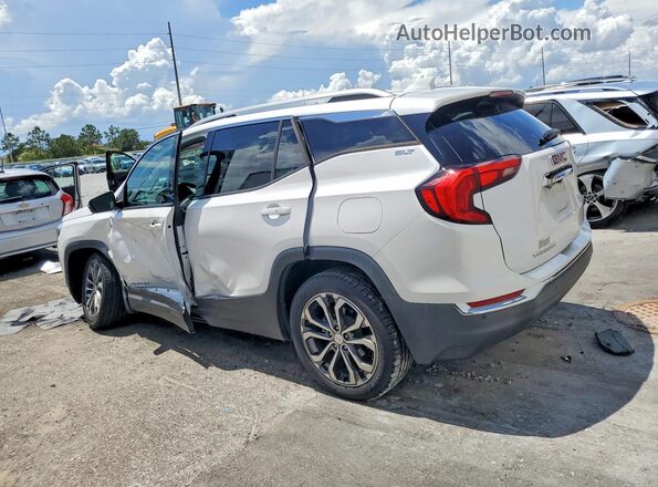 3GKALPEVXML401447 2021 GMC TERRAIN Белый Задняя левая четверть