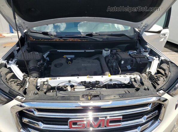 3GKALPEVXML401447 2021 GMC TERRAIN Белый Вид подкапотного пространства