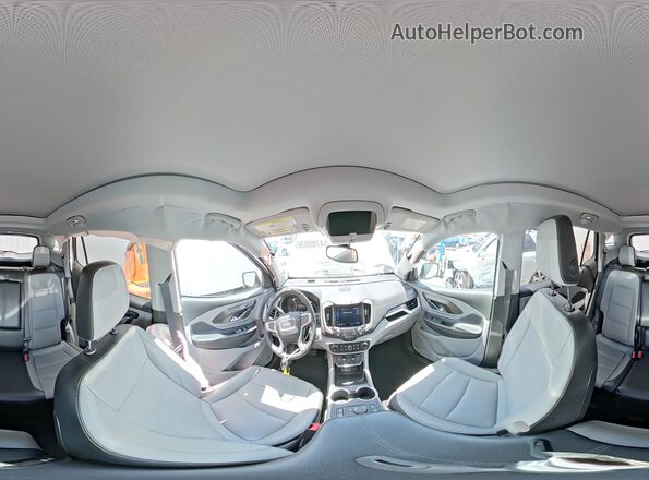 3GKALPEVXML401447 2021 GMC TERRAIN Белый Панорамный вид салона 360°