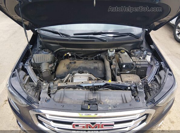 3GKALPEX0KL161923 2019 GMC TERRAIN Dark Blue Rear view