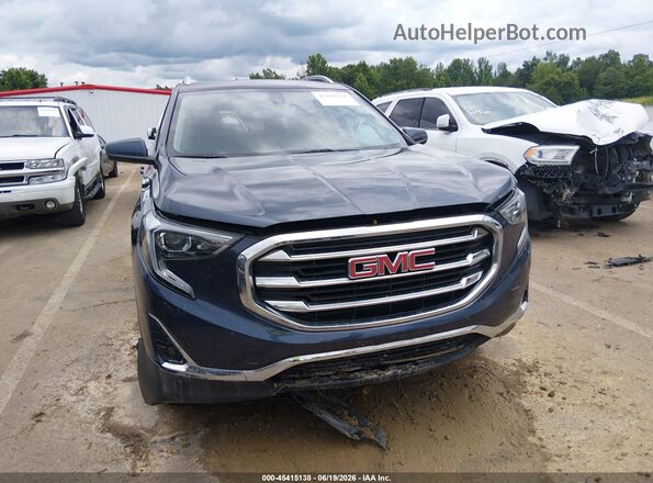 3GKALPEX0KL161923 2019 GMC TERRAIN Dark Blue Front view