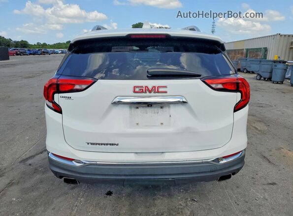 3GKALPEX0LL235875 2020 GMC TERRAIN Белый Вид сзади