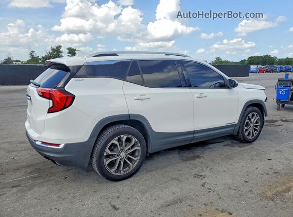 3GKALPEX0LL235875 2020 GMC TERRAIN Белый Задняя правая четверть
