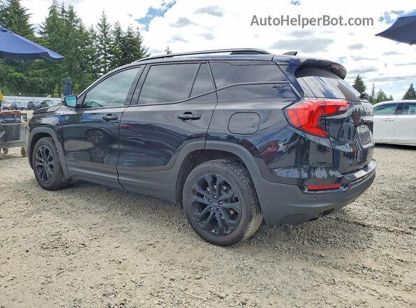 3GKALPEX0LL281576 2020 GMC TERRAIN Black Rear left