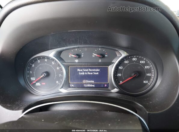 3GKALPEX1LL235349 2020 GMC TERRAIN Black Vista de los asientos traseros