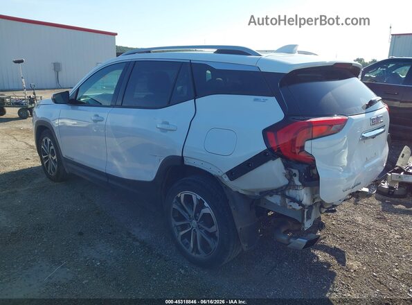 3GKALPEX2KL271842 2019 GMC TERRAIN Белый Задняя левая четверть