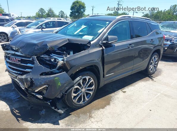 3GKALPEX2LL215174 2020 GMC TERRAIN Brown Передня ліва чверть