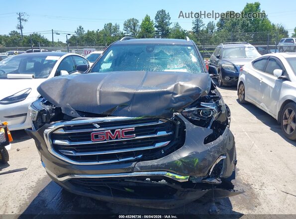 3GKALPEX2LL215174 2020 GMC TERRAIN Brown Вид щитка приладів
