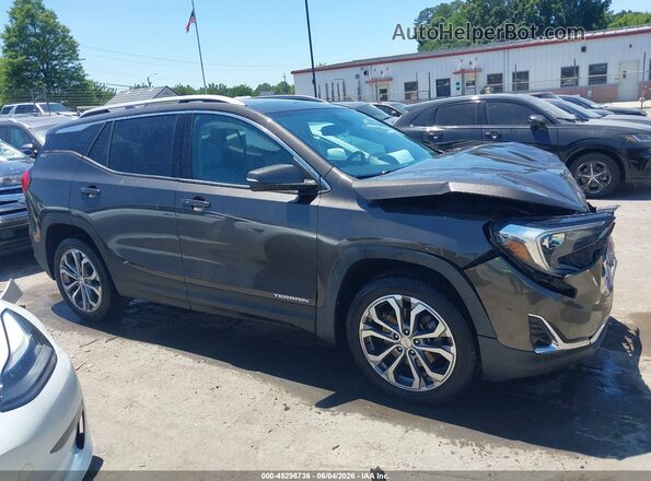 3GKALPEX2LL215174 2020 GMC TERRAIN Brown Вид задньої частини салону