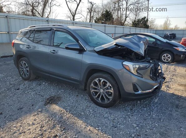 3GKALPEX4LL155513 2020 GMC TERRAIN Gray Front right