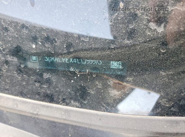 3GKALPEX4LL155513 2020 GMC TERRAIN Gray Engine compartment view