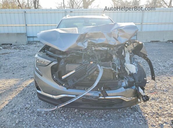 3GKALPEX4LL155513 2020 GMC TERRAIN Gray Front view