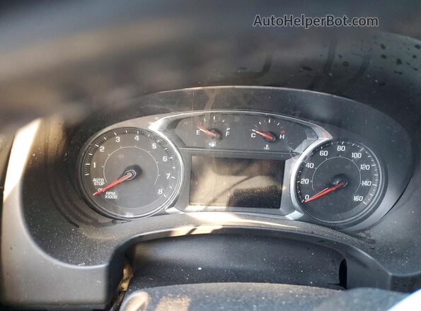 3GKALPEX4LL155513 2020 GMC TERRAIN Gray Instrument cluster view