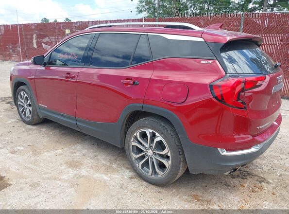 3GKALPEX4LL236348 2020 GMC TERRAIN Red Задня ліва чверть