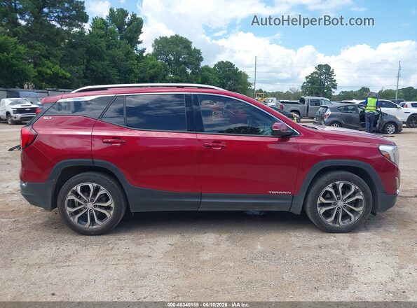 3GKALPEX4LL236348 2020 GMC TERRAIN Red Вид задньої частини салону
