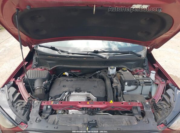 3GKALPEX4LL236348 2020 GMC TERRAIN Red Вид ззаду