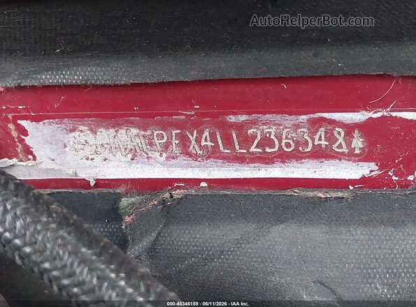 3GKALPEX4LL236348 2020 GMC TERRAIN Red Вид підкапотного простору