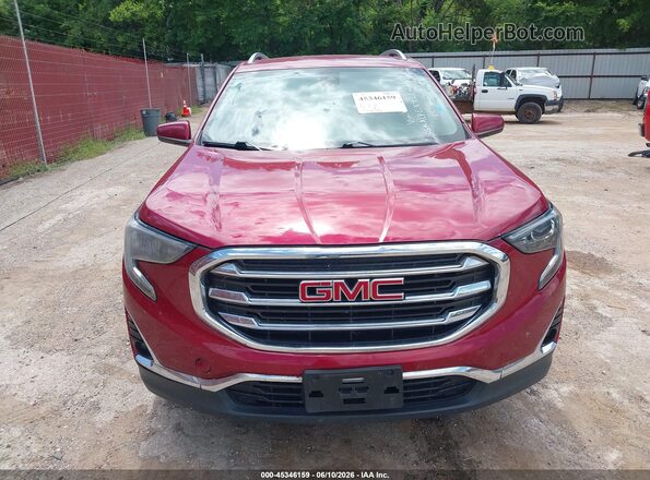 3GKALPEX4LL236348 2020 GMC TERRAIN Red Вид щитка приладів