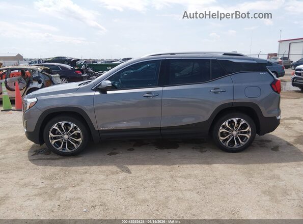 3GKALPEX6JL213912 2018 GMC TERRAIN Серый Панорамный вид салона 360°