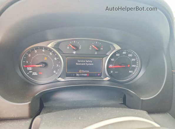 3GKALPEX6LL109617 2020 GMC TERRAIN Серый Вид щитка приборов