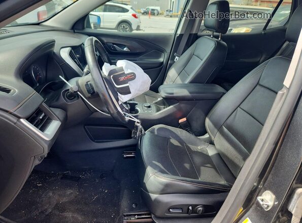 3GKALPEX6LL109617 2020 GMC TERRAIN Серый Вид салона спереди