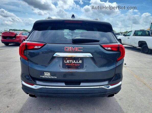3GKALPEX6LL109617 2020 GMC TERRAIN Серый Вид сзади