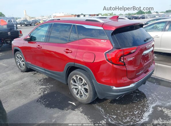 3GKALPEX7JL143482 2018 GMC TERRAIN Red Rear left