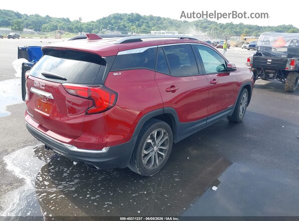 3GKALPEX7JL143482 2018 GMC TERRAIN Red Rear right
