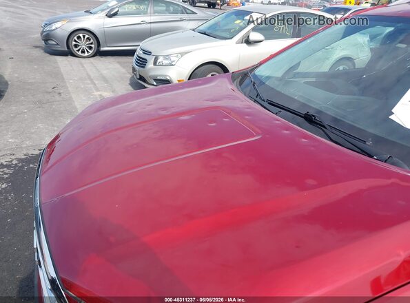 3GKALPEX7JL143482 2018 GMC TERRAIN Red Front view