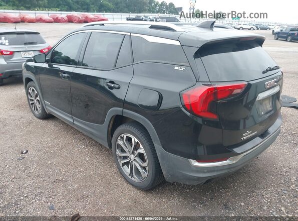 3GKALPEX7JL326865 2018 GMC TERRAIN Black Հետևի ձախ