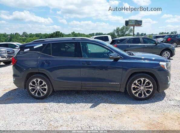 3GKALPEX8KL188237 2019 GMC TERRAIN Blue Rear interior view