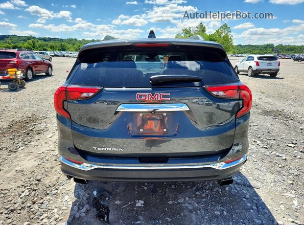 3GKALPEX8LL117668 2020 GMC TERRAIN Gray Вид ззаду