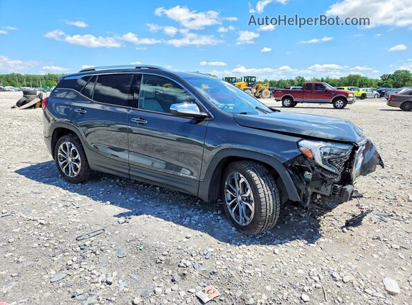 3GKALPEX8LL117668 2020 GMC TERRAIN Gray Передня права чверть