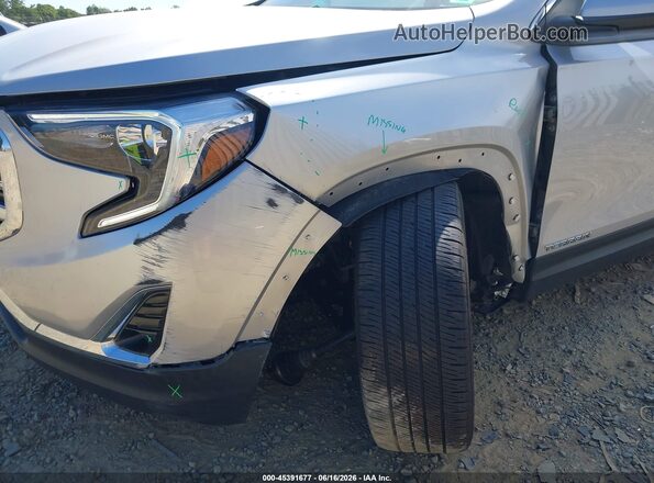 3GKALPEX8LL273144 2020 GMC TERRAIN Silver Դիմացի տեսք