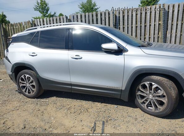 3GKALPEX8LL273144 2020 GMC TERRAIN Silver Սալոնի հետևի տեսք