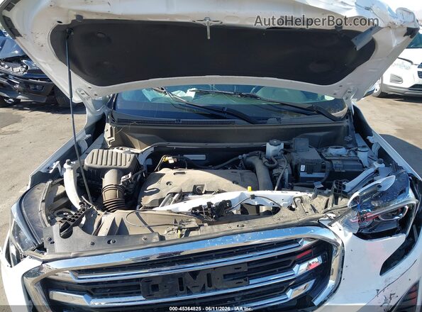 3GKALPEX9LL298215 2020 GMC TERRAIN White Вид ззаду