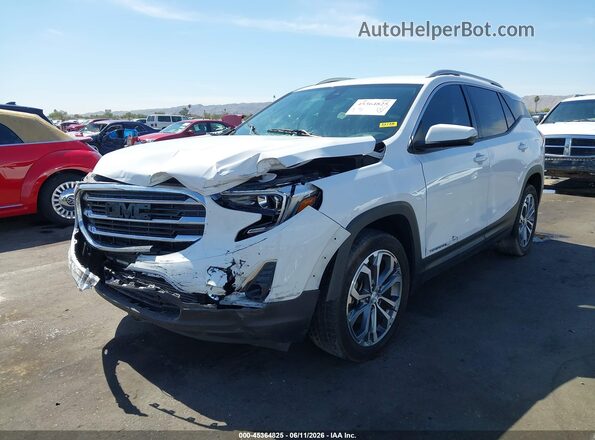3GKALPEX9LL298215 2020 GMC TERRAIN White Передня ліва чверть