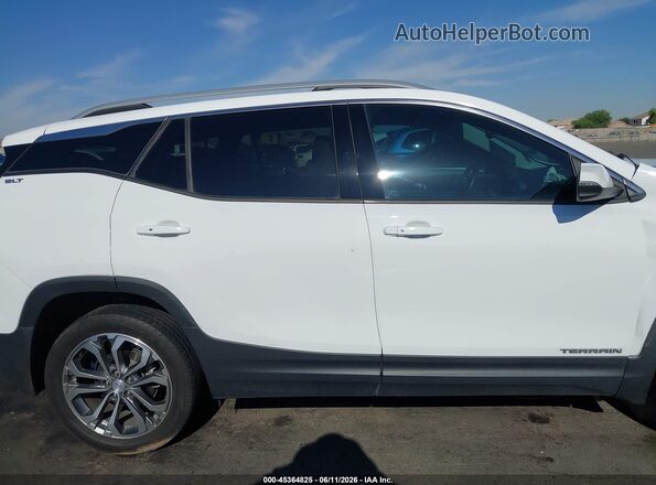 3GKALPEX9LL298215 2020 GMC TERRAIN White Вид задньої частини салону