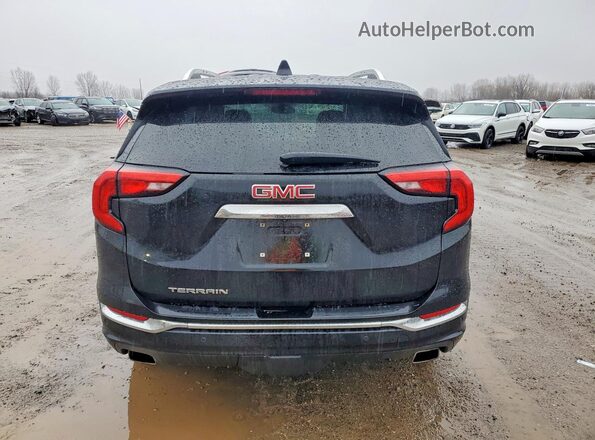3GKALSEX0JL248304 2018 GMC TERRAIN Black უკანა ხედი