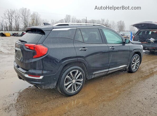 3GKALSEX0JL248304 2018 GMC TERRAIN Black უკანა მარჯვენა